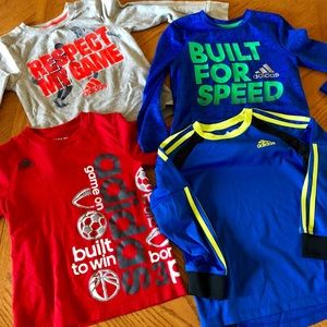 Boys size 5 adidas Shirt lot